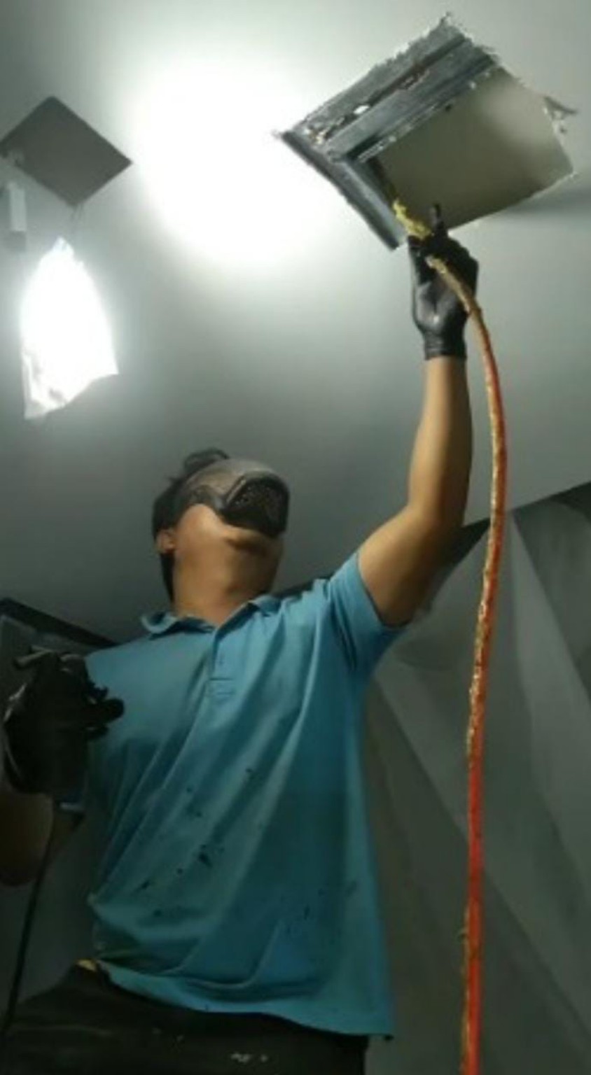 PU injection work from the VROOF project photo collection